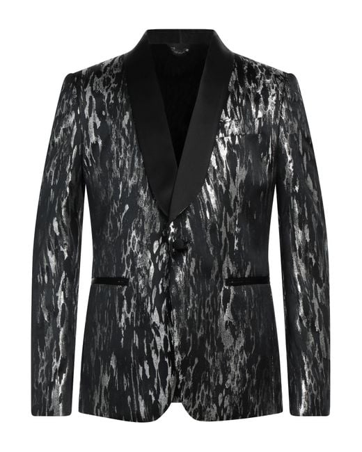Brian Dales Black Blazer for men