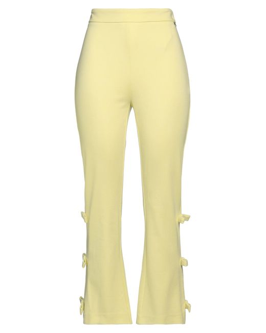 Twinset Yellow Trouser