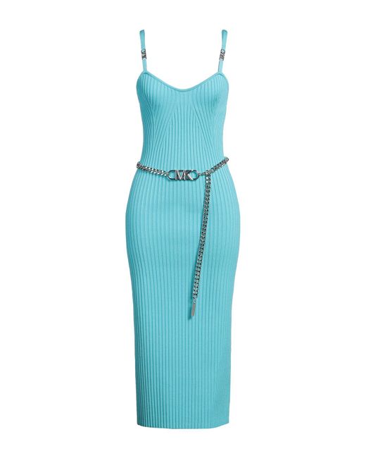 MICHAEL Michael Kors Blue Midi-Kleid