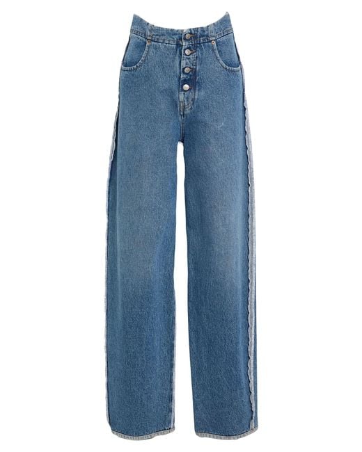 MM6 by Maison Margiela Blue Jeans Cotton