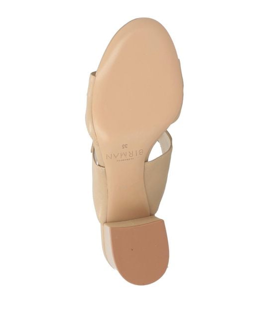 Alexandre Birman Natural Sandals Leather