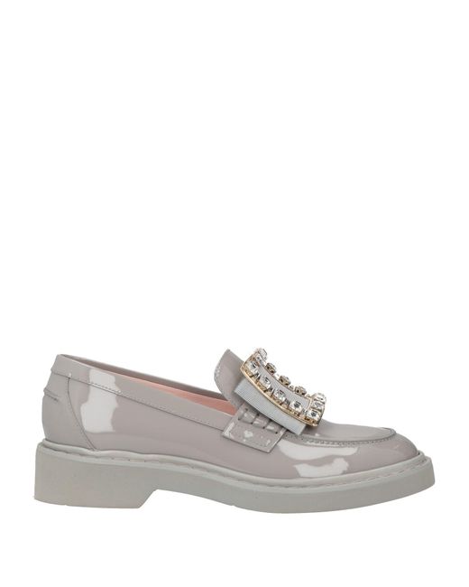 Roger Vivier Gray Loafers