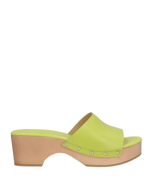 Aeyde Green Mules & Clogs