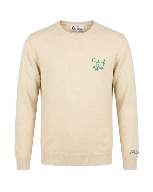 Pullover Mc2 Saint Barth de hombre de color Natural