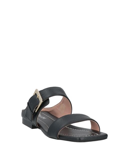 Pollini Black Sandale