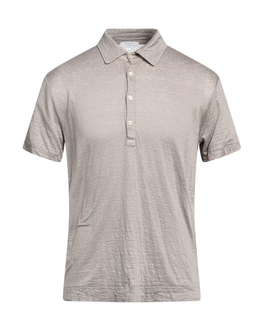 Boglioli Gray Polo Shirt for men