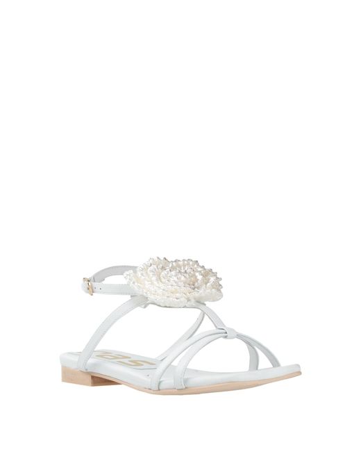 Ras White Sandals