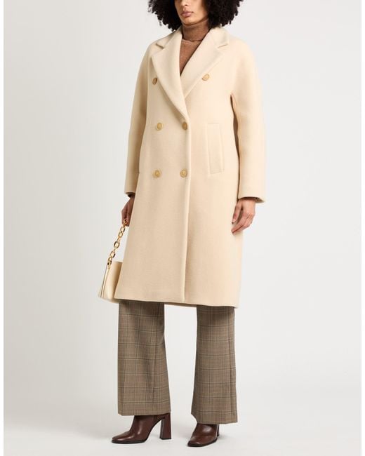 Hevò Natural Coat Virgin Wool, Polyamide