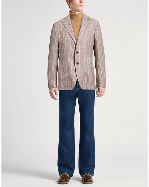 Tagliatore Brown Blazer for men
