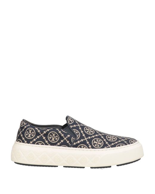 Tory Burch White Sneakers Textile Fibers