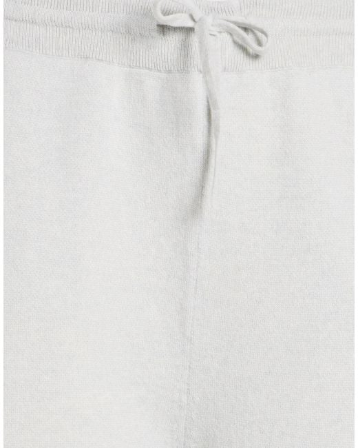 Kiton Gray Light Pants Cashmere, Polyamide, Elastane for men