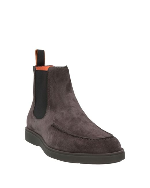 Santoni Stiefelette in Brown für Herren