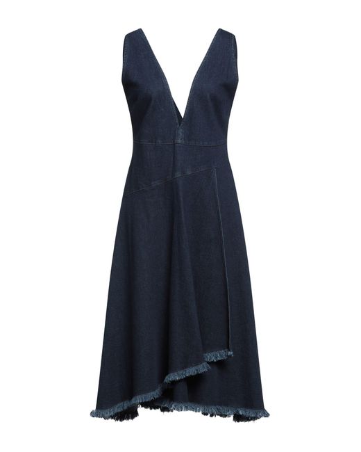 MAX&Co. Blue Midi Dress