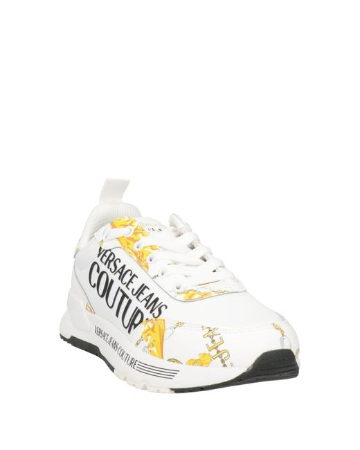 Versace Jeans Couture White Trainers