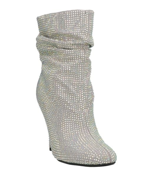 Nine West Gray Ankle Boots