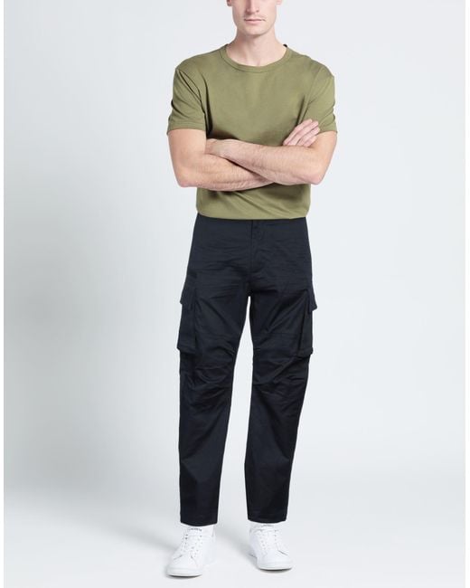 DSquared² Blue Pants Cotton, Elastane for men