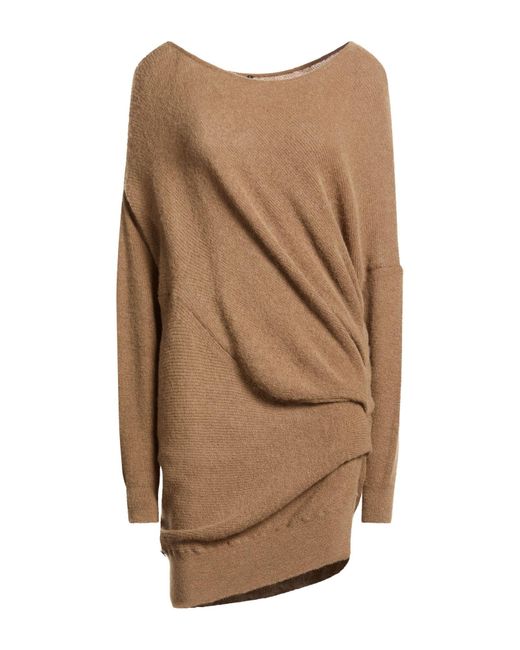 Manila Grace Natural Mini Dresses