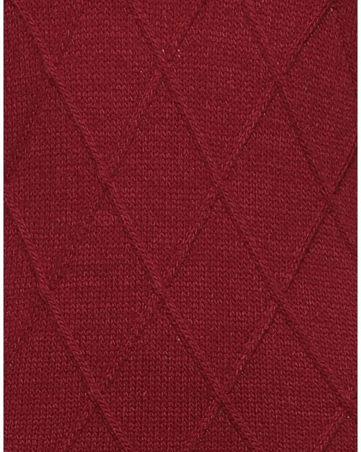 Tsd12 Red Turtleneck for men