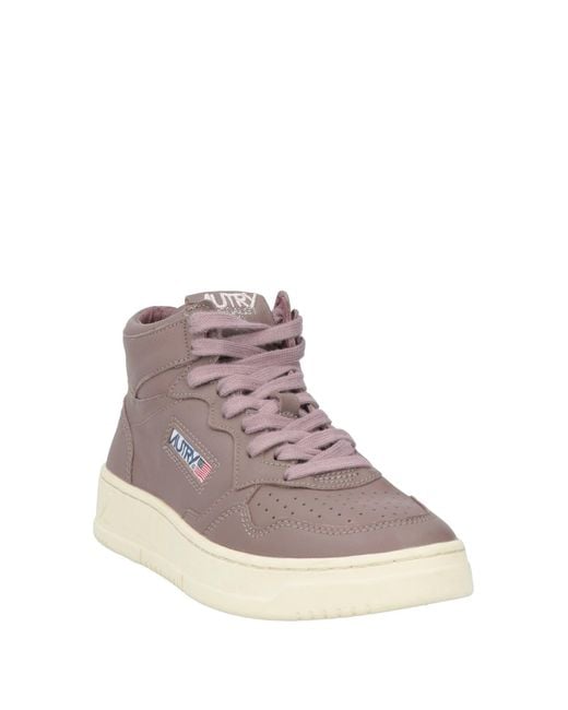 Autry Brown Light Sneakers Leather