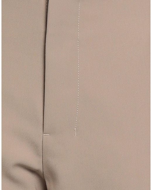 AMI Natural Pants Polyester, Virgin Wool
