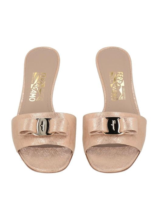 Ferragamo Natural Sandals