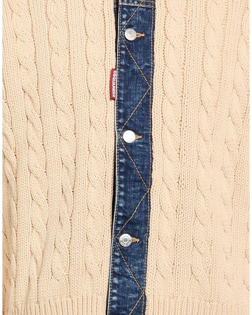 DSquared² Natural Cardigans for men