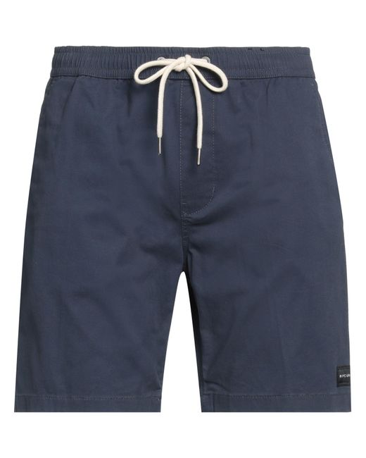 Rip Curl Blue Shorts & Bermuda Shorts Cotton, Elastane for men