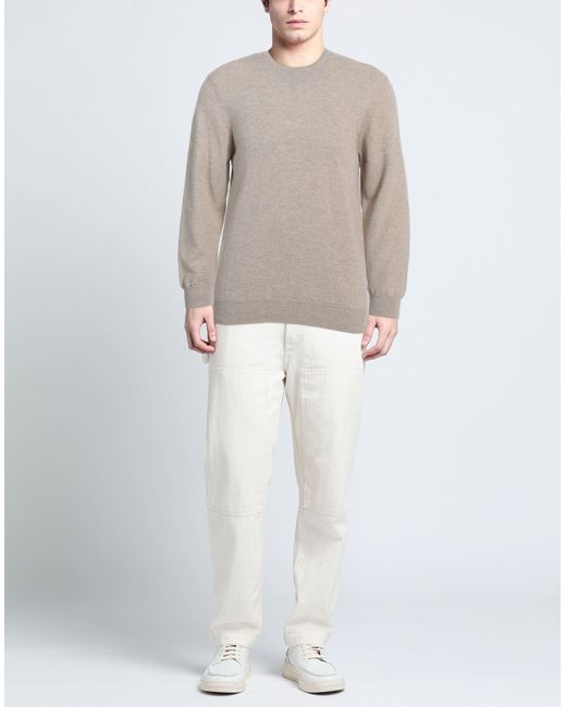 Piacenza Cashmere Gray Jumper for men