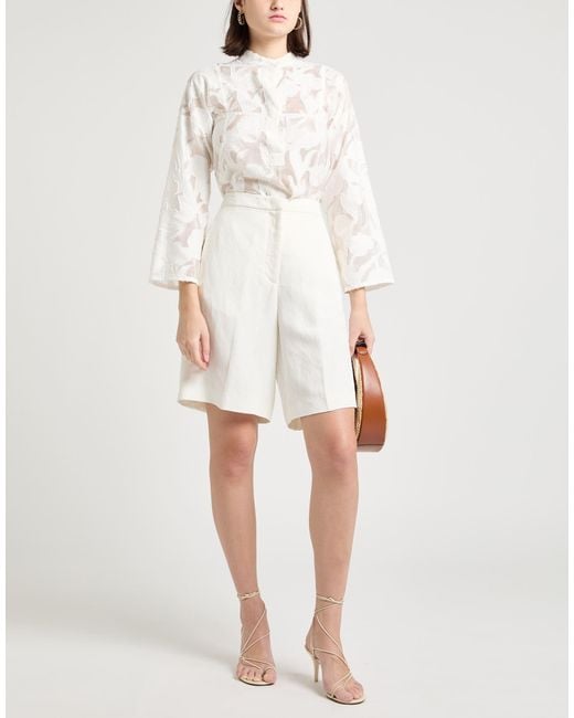 Hache White Top Viscose, Polyamide