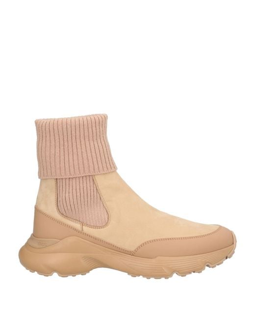 Tod's Natural Ankle Boots