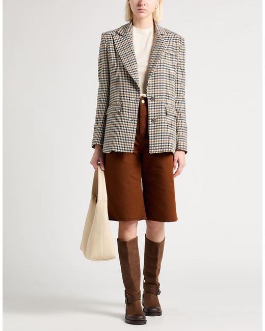 Stella Jean Gray Blazers