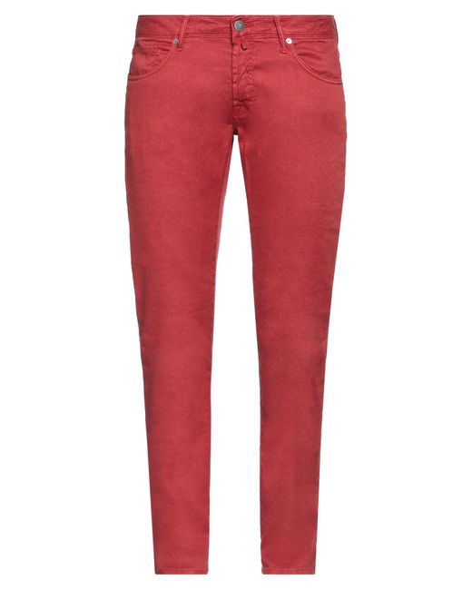 Incotex Red Trouser for men