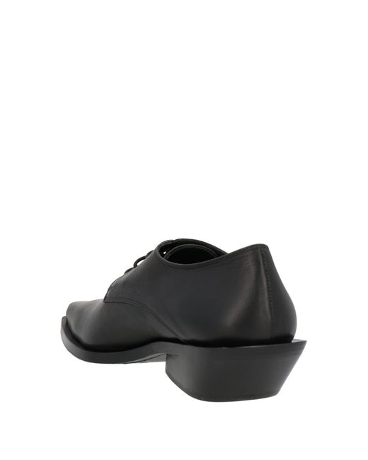 Ann Demeulemeester Black Lace-up Shoes for men