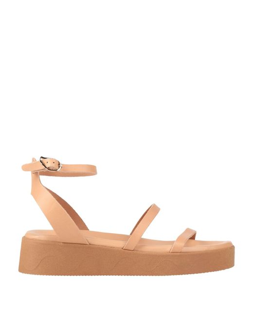 Ancient Greek Sandals Pink Sandals