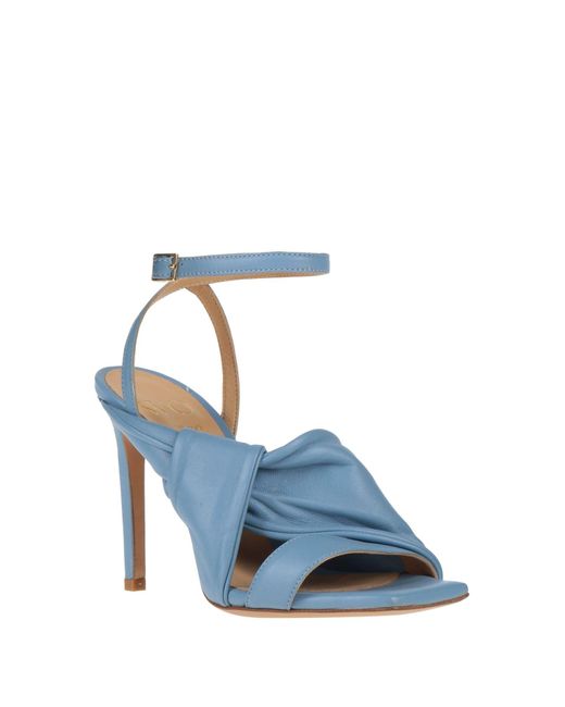 Wo Milano Blue Sandals