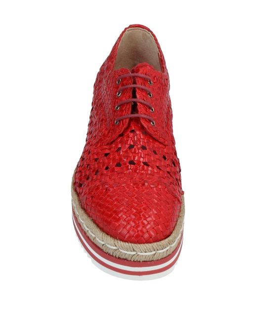 Zapatos de cordones Pons Quintana de color Red