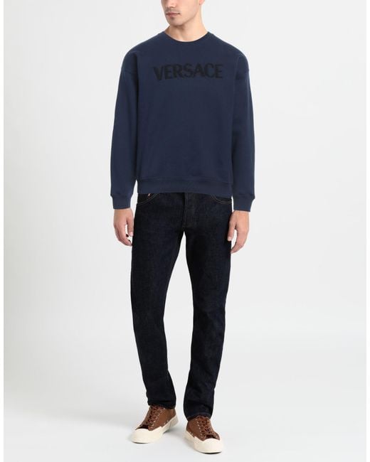 Versace Blue Sweatshirt for men