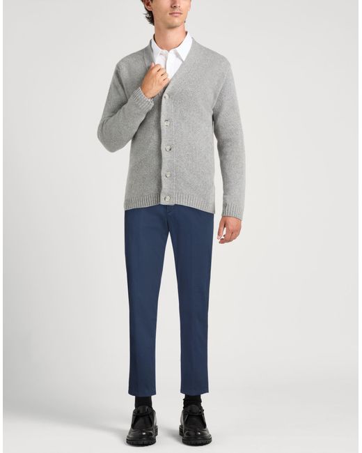 Roy Rogers Blue Pants Cotton, Lyocell, Elastane for men