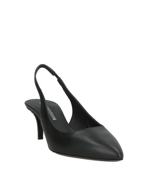 Emporio Armani Black Pumps
