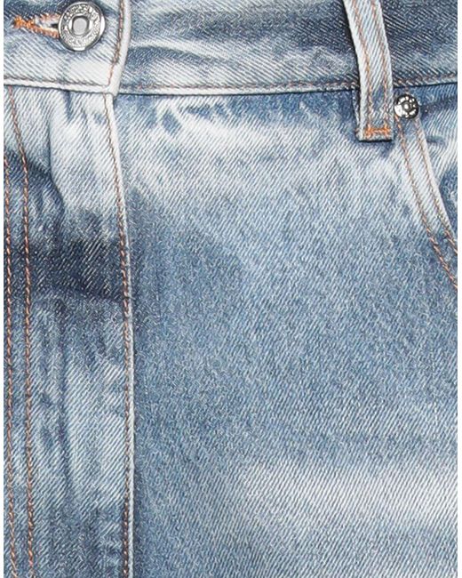 Pantalon en jean MSGM en coloris Blue