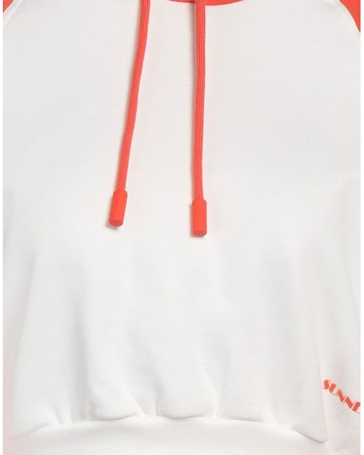 Sunnei Red Sweatshirt