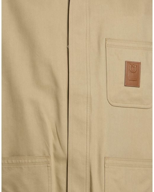 Ferragamo Natural Jacket Cotton, Viscose for men