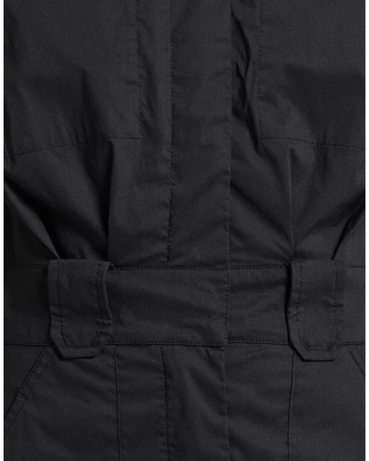Dondup Black Jumpsuit Cotton, Polyamide, Elastane