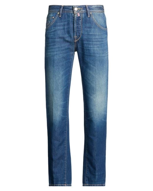 Jacob Cohen Blue Jeans Cotton, Linen for men