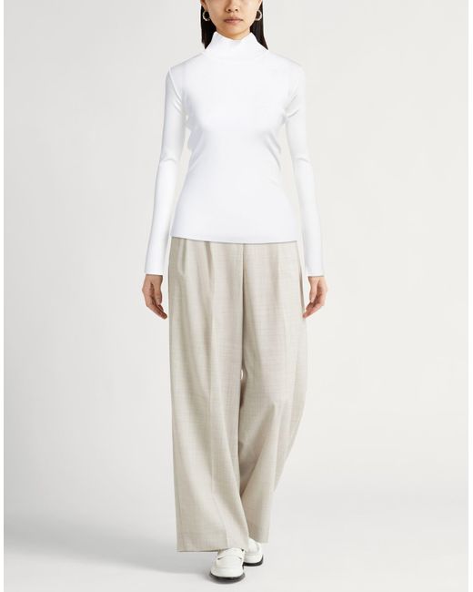 Fabiana Filippi White Turtleneck
