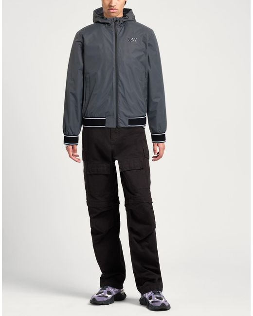 EA7 Gray Jackets for men