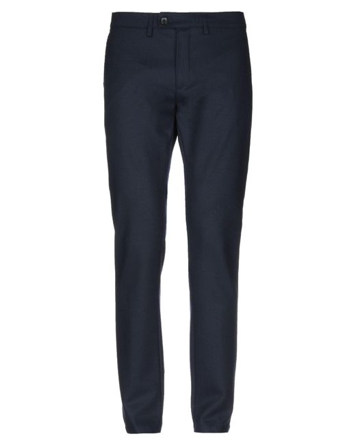 Department 5 Blue Pants Virgin Wool, Elastane for men