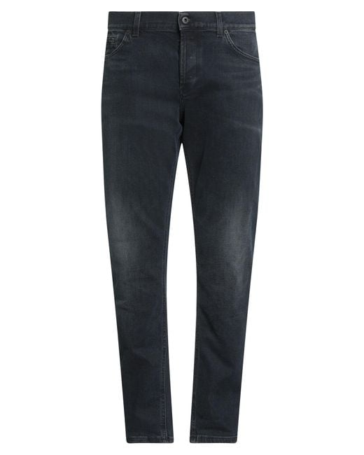 Dondup Men's Blue Jeans Cotton, Polyester, Elastane