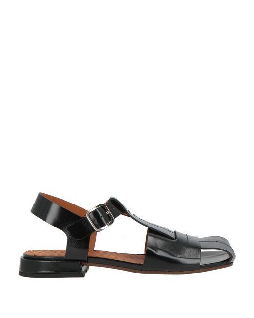 Chie Mihara Black Sandals