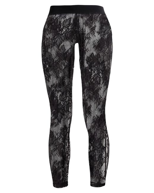 SANCTAMUERTE Black Leggings